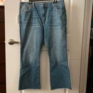 Tecovas High-Rise Flare Jeans - Blue